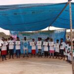 Street Play by children on Save Water in Gandhania haat