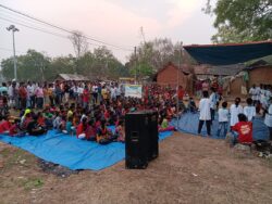 Street Play by children on Save Water in Gandhania haat (2)